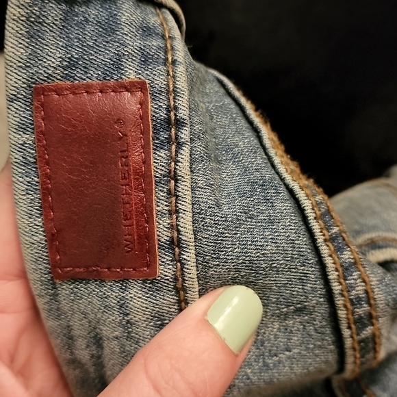 Whetherly Cooper Distressed High Waist Skinny Jeans in Medium Brienz - Picture 14 of 14